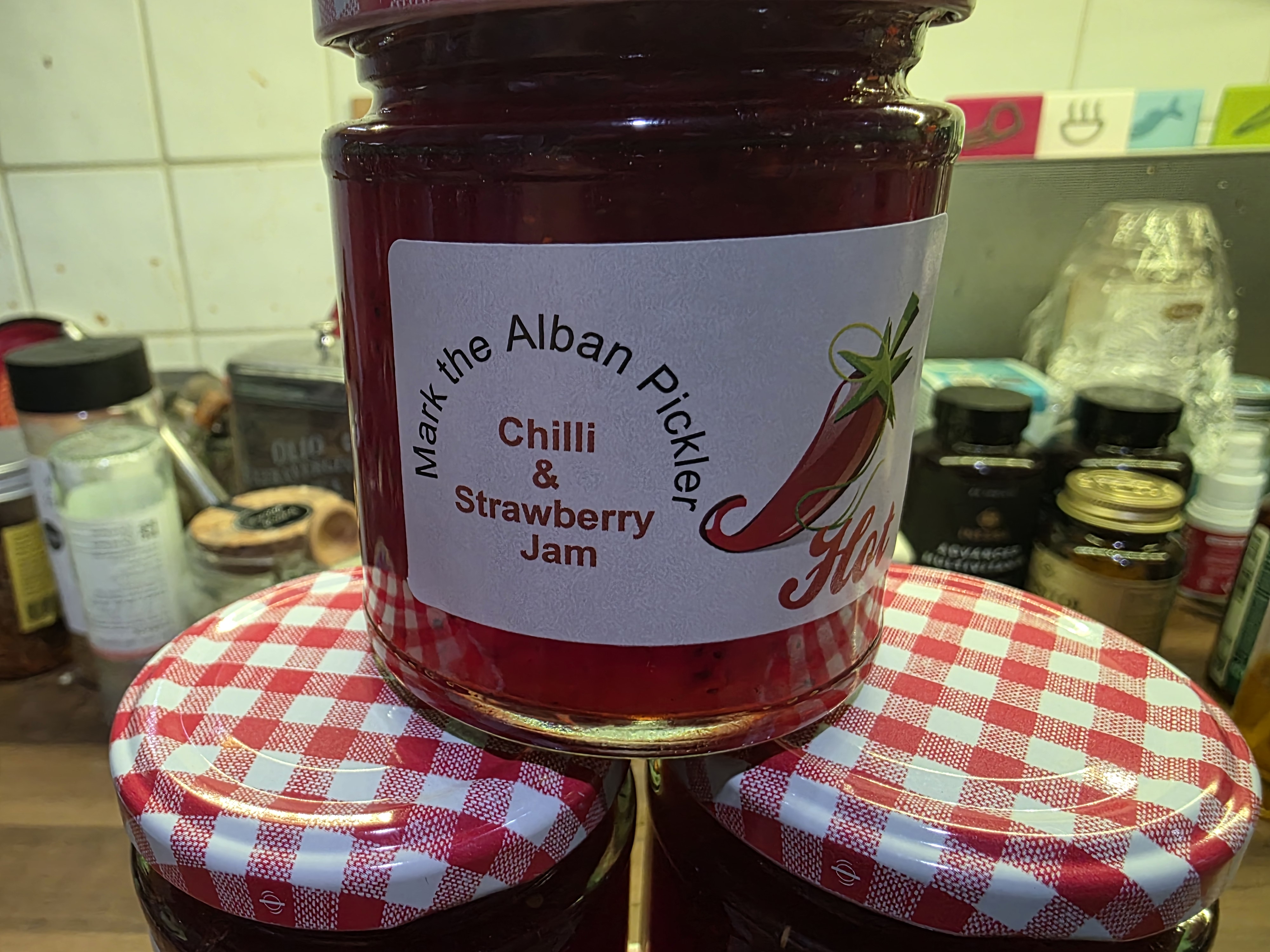 Chilli & Strawberry Jam